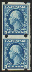 # 347v VF/XF OG Hr, Pair, Brinkerhoff Company, Type II, very nice color, CHOICE!