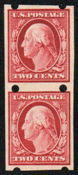 # 384v XF OG H, Pair, Brinkerhoff Company, Type II, astounding color!