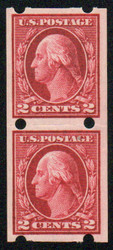 # 409v VF/XF OG H, Pair, Brinkerhoff Company, Type IIa, lovely color, CHOICE!