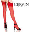 Cervin Seduction Couture Seamed Stockings Red at Simply Classic Hosiery