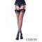 Cervin fully fashioned seamed nylon stockings hosiery tentation french heel black