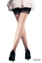 Cervin Seduction Seamed bi-color stockings nylons hosiery vintage rht gazelle and black
