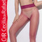 Cecilia de Rafael CDR Libero Seamless pantyhose nylons hosiery shiny glossy red