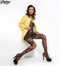 Platino Patterned Fashion Pantyhose Victoria 30 Denier Tights