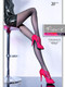Fiore Veronica Metallic Shimmery Lurex Sheer to Waist Pantyhose Package
