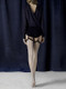 Fiore Provoke Seamed Fashion Garter Stockings Faux Back Seam Fashion Nylons