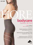Fiore Body Care Firm Support 40 Denier Graduated Compression 11-14mmHg Pantyhose 