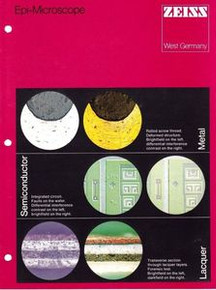 Zeiss Epi-Microscope Systems Brochure and Price List