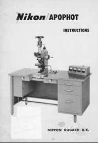 Nikon Apophot Instruction Manual