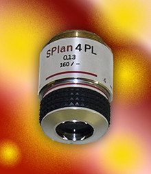 Olympus S Plan 4X Phase Contrast Microscope Objective
