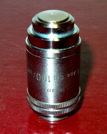 Leitz 100X Plan Apochromat Oil Immersion Microscope Objective