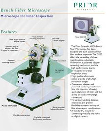 Prior Scientific Fiber Optic Bench Microscope