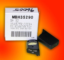 Nikon DIC Microscope Slider Plan 100X Oil Objective