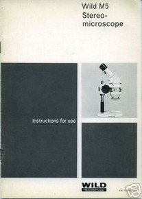 Wild M5 Stereo Microscope PDF Document