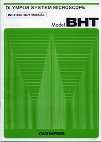 Olympus Model BHT System Microscope Instruction Manual - Model BHT BHTU BH2