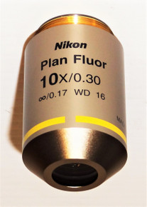Nikon Microscope CFI PlanFluor 10X Objective