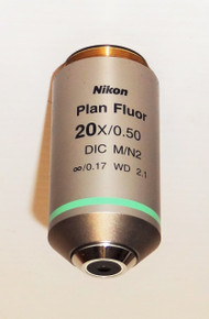 Nikon Microscope CFI Plan  Fluor 20X Objective