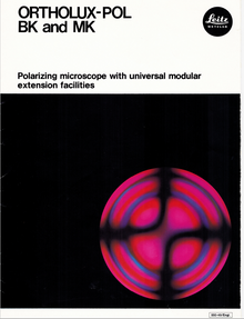 Leitz Otholux Pol - BK and MK - Polarizing Microscope with Universal Modular Extension Facilities