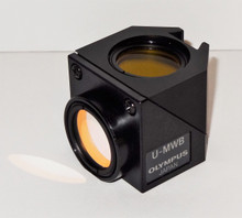Olympus U-MWB Wide Band Blue Fluorescence Filter Cube for Olympus BX Microscope