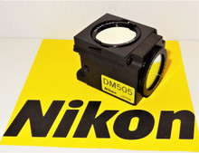 Nikon Blue-1E Fluorescent Microscope Filter Cube for E400/600/800, TE200/300
