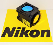Nikon Green G-1A Fluorescent Microscope Filter Cube for E400/600/800 , TE200/300 