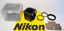 Nikon Empty Blank Fluorescent Microscope Filter Cube for 50I, 80I TE2000/3000 