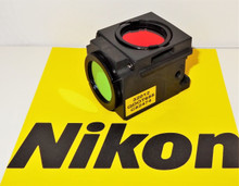 Nikon QDOT 655 Fluorescent Microscope Filter Cube for E400/600/800, TE200/300 