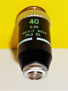 Nikon CF Achromat DL 40X Phase Microscope Objective For YS100