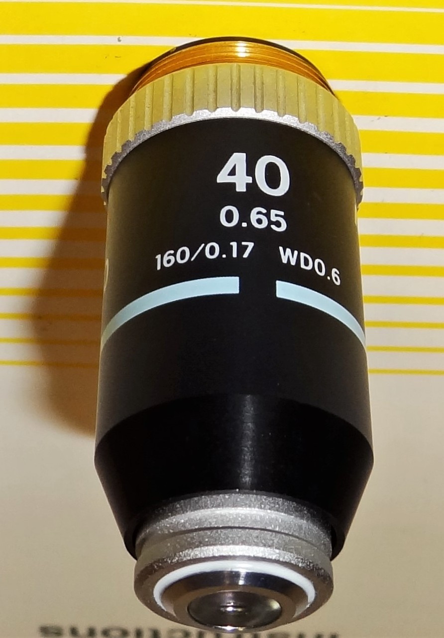 Nikon CF Achromat 40X Microscope Objective For YS100 Laboratory