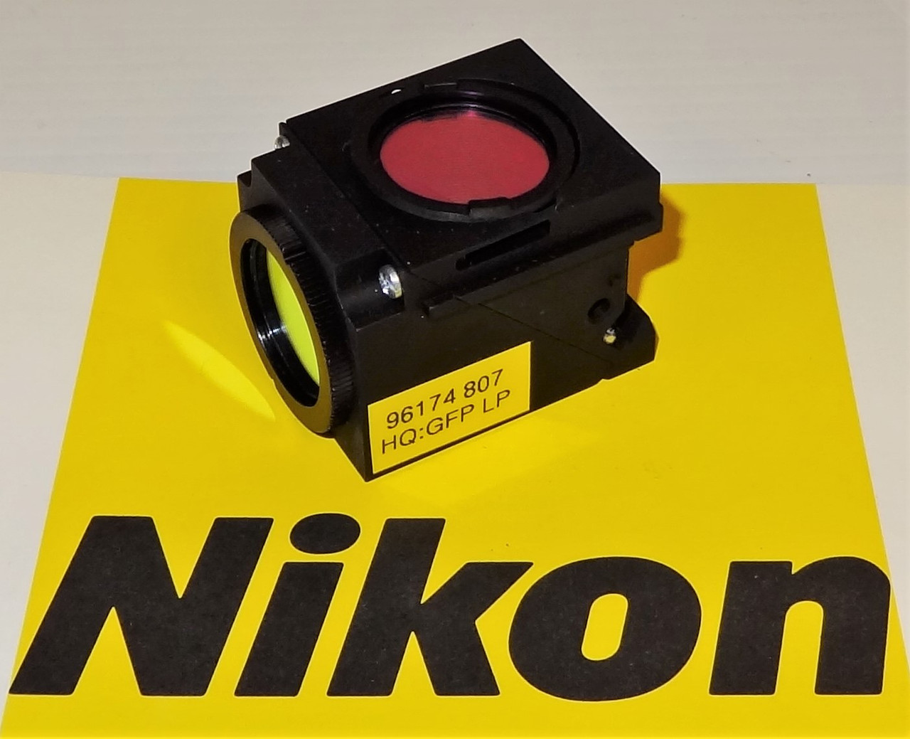 Nikon HQGFP LP Fluorescent Microscope Filter Cube for E400/ 600 series