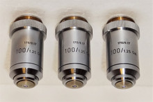 Leitz 100X oil immersion 1.25 na Microscope Objective 170mm TL