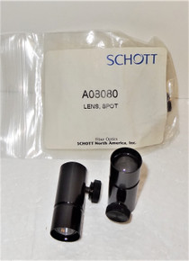 Fostec-Schott Fiber Optic Ring Light Stereo Microscope Spot Lens