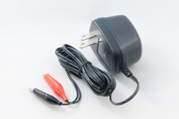 6-Volt Sealed Lead Acid (SLA) Battery Charger With Alligator Clips