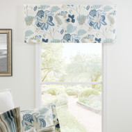SAVANNAH FLORAL VALANCE
