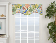 ISLAND BREEZE SHAPED VALANCE