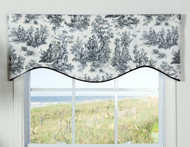 JAMESTOWN SHAPED VALANCE