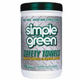 SIMPLE GREEN MULTI PURPOSE SAFETY TOWELS (75/PAIL)