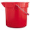 10QT ROUND BRUTE BUCKETGRAY