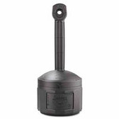 JUSTRITE SMOKERS CEASE-FIRE RECEPTACLE DECO BLACK
