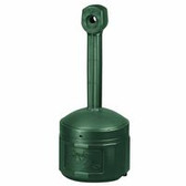 JUSTRITE SMOKERS CEASE-FIRE RECEPTACLE FORREST GREEN