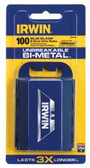 IRWIN UTILITY KNIFE BI-METAL BLADE (100/PK)DISP