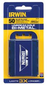 IRWIN UTILITY KNIFE BI-METAL BLADE (50/PK)