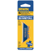 IRWIN UTILITY KNIFE BI-METAL BLADE 5/PACK