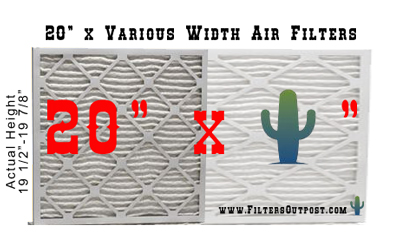 20 inch air filters furnace ac
