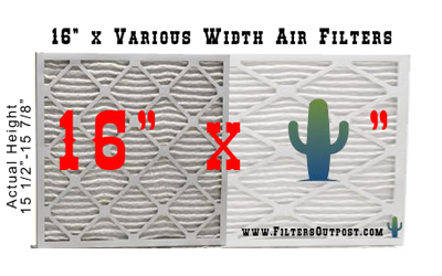 Filter Size 16 inches wide