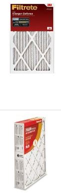 Furnace and AC filters