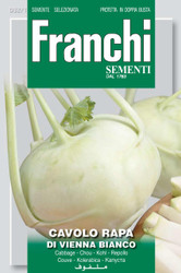 Kohlrabi (Cavolo rapa) di Vienna bianco