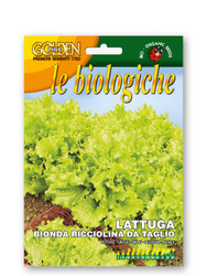 ORGANIC LINE - LETTUCE - Bionda Ricciolina Da Taglio 