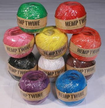 Hemptopia 10 Pack Colored Hemp Twine Set