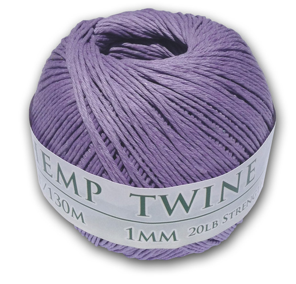 Lavender Hemp Twine